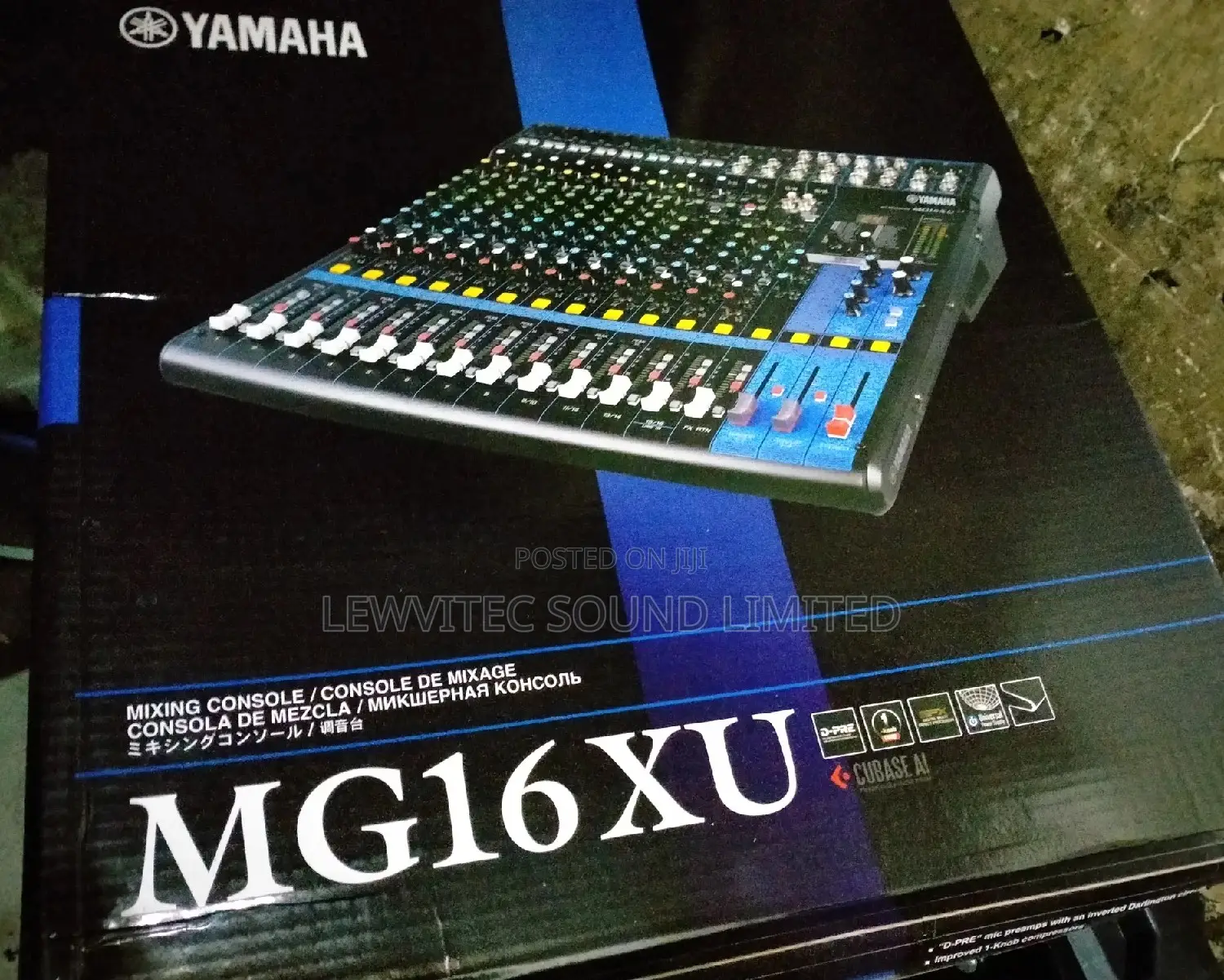 Yamaha Mixer Mg 16xu