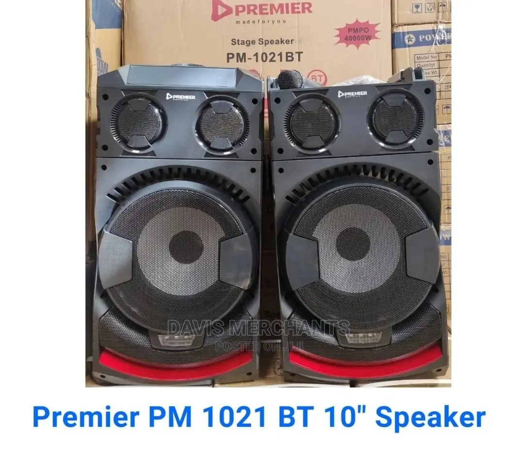 Premier Powered Public Address Speakers