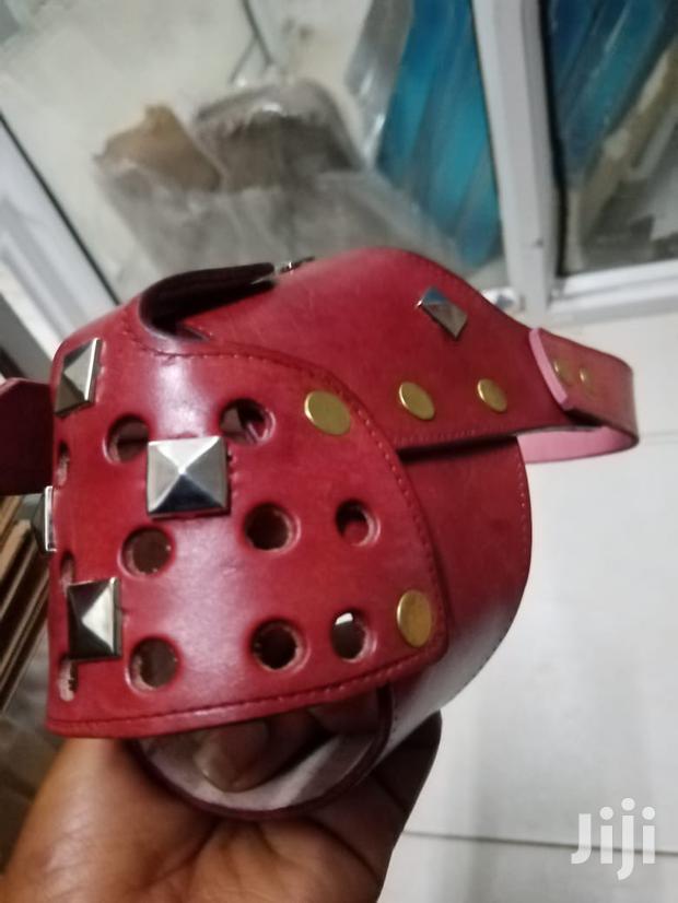 Elegant Leather Dog Muzzle - main view