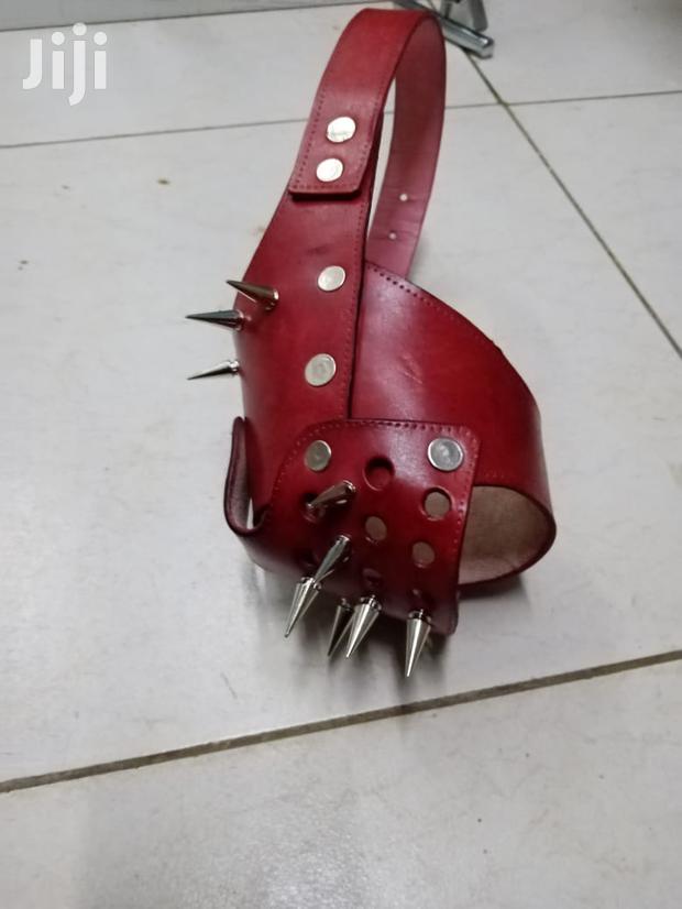 Elegant Leather Dog Muzzle - thumbnail 7