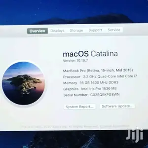 Laptop Apple MacBook Pro 8GB Intel Core i5 SSD 128GB