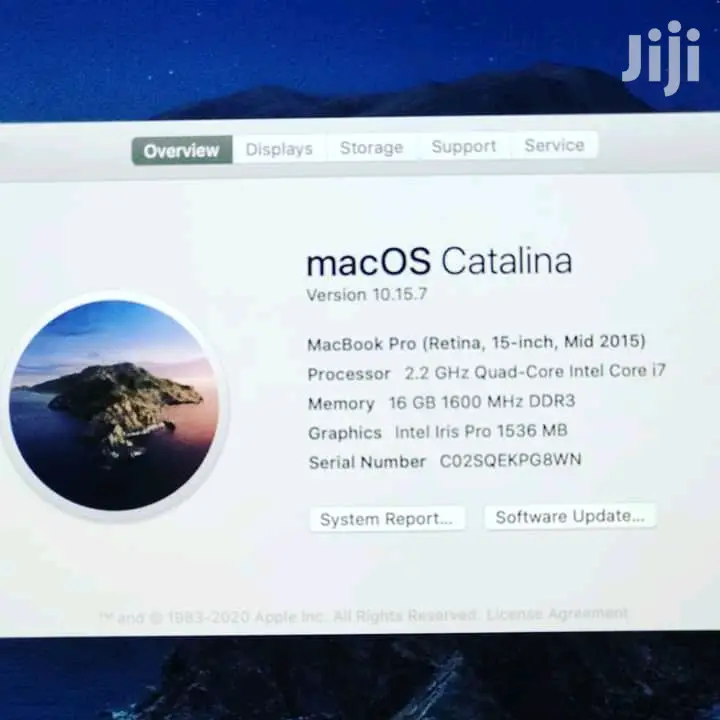 Laptop Apple MacBook Pro 8GB Intel Core i5 SSD 128GB