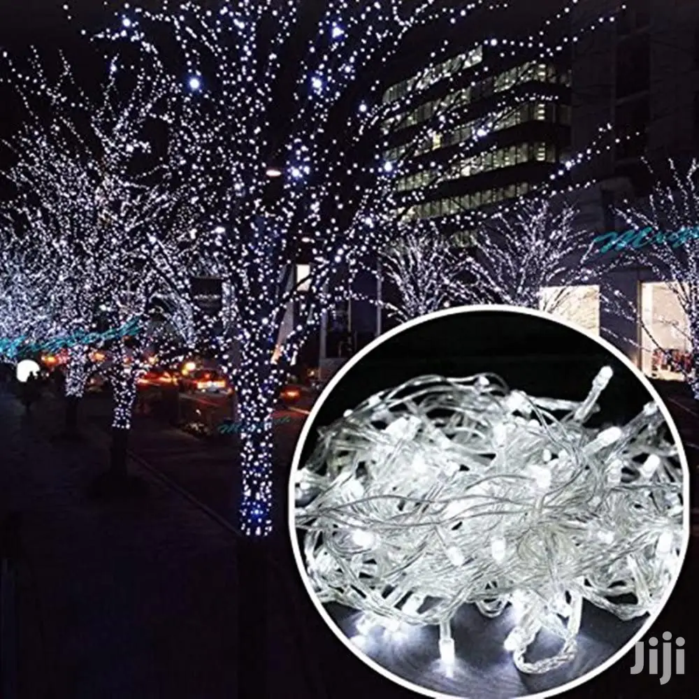 10 Meters White Led String Lights, Indoor Outdoor Fairy Stri