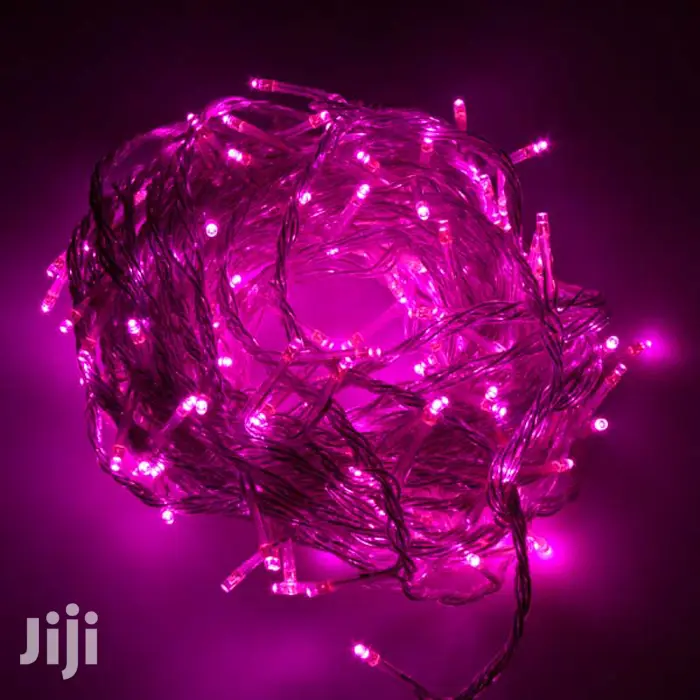 Christmas Pink 10 Meters Led String Lights, Indoor Outdoor