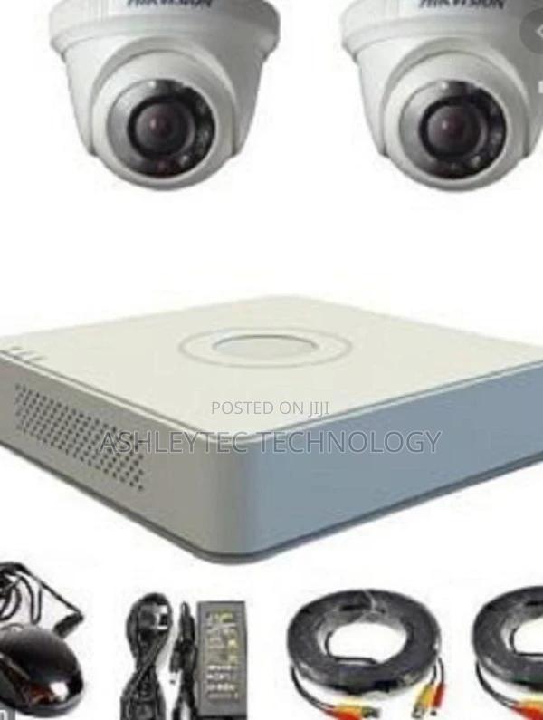 Two CCTV Camera Installation - main view