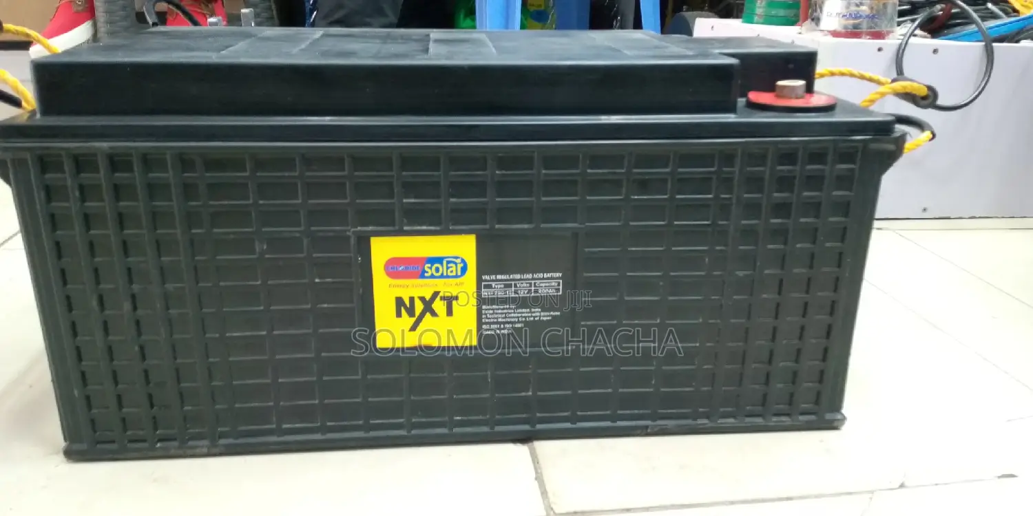 Nxt Chloride Solar 200ah Solar Battery