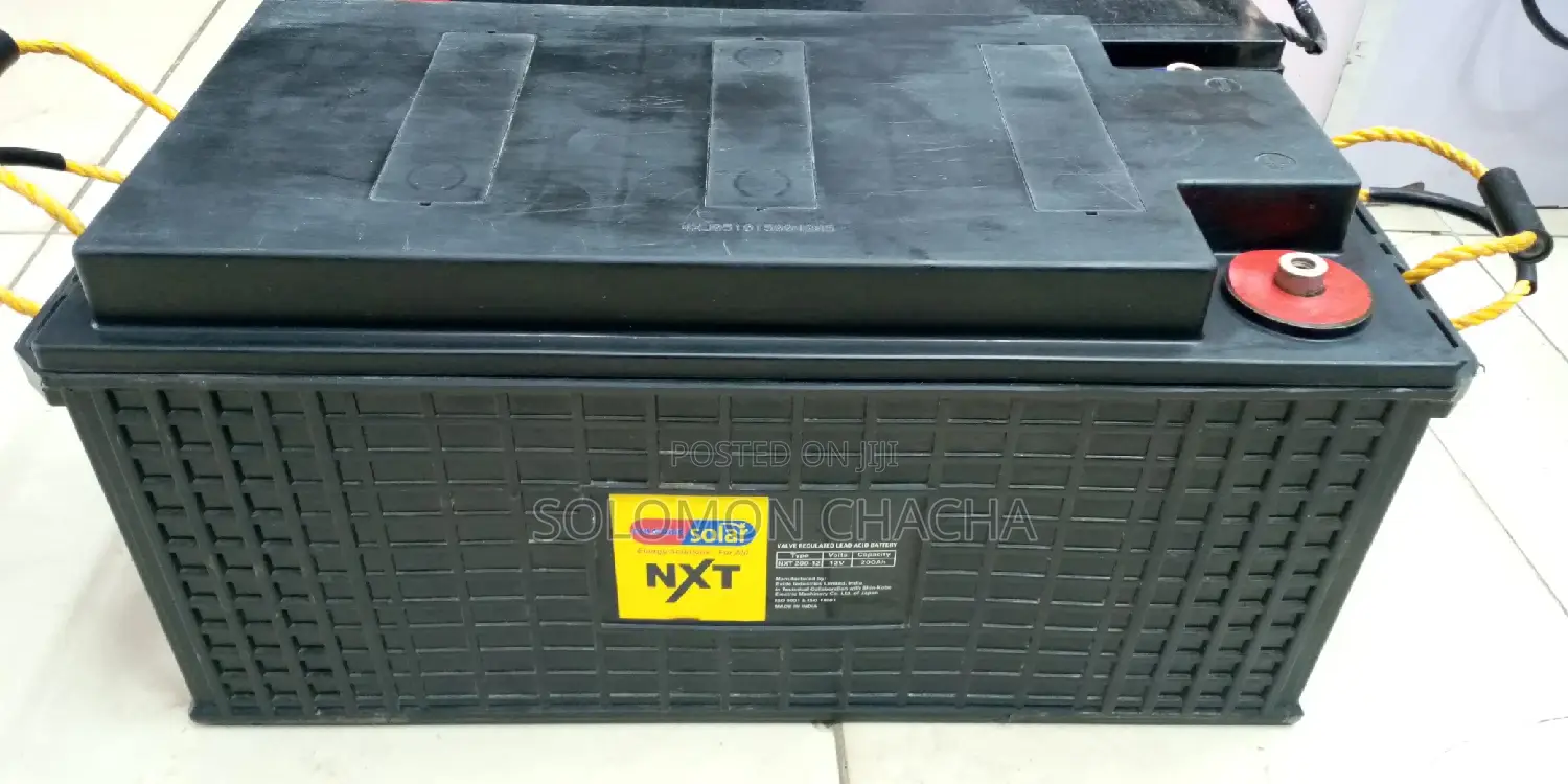 Nxt Chloride Solar 200ah Solar Battery