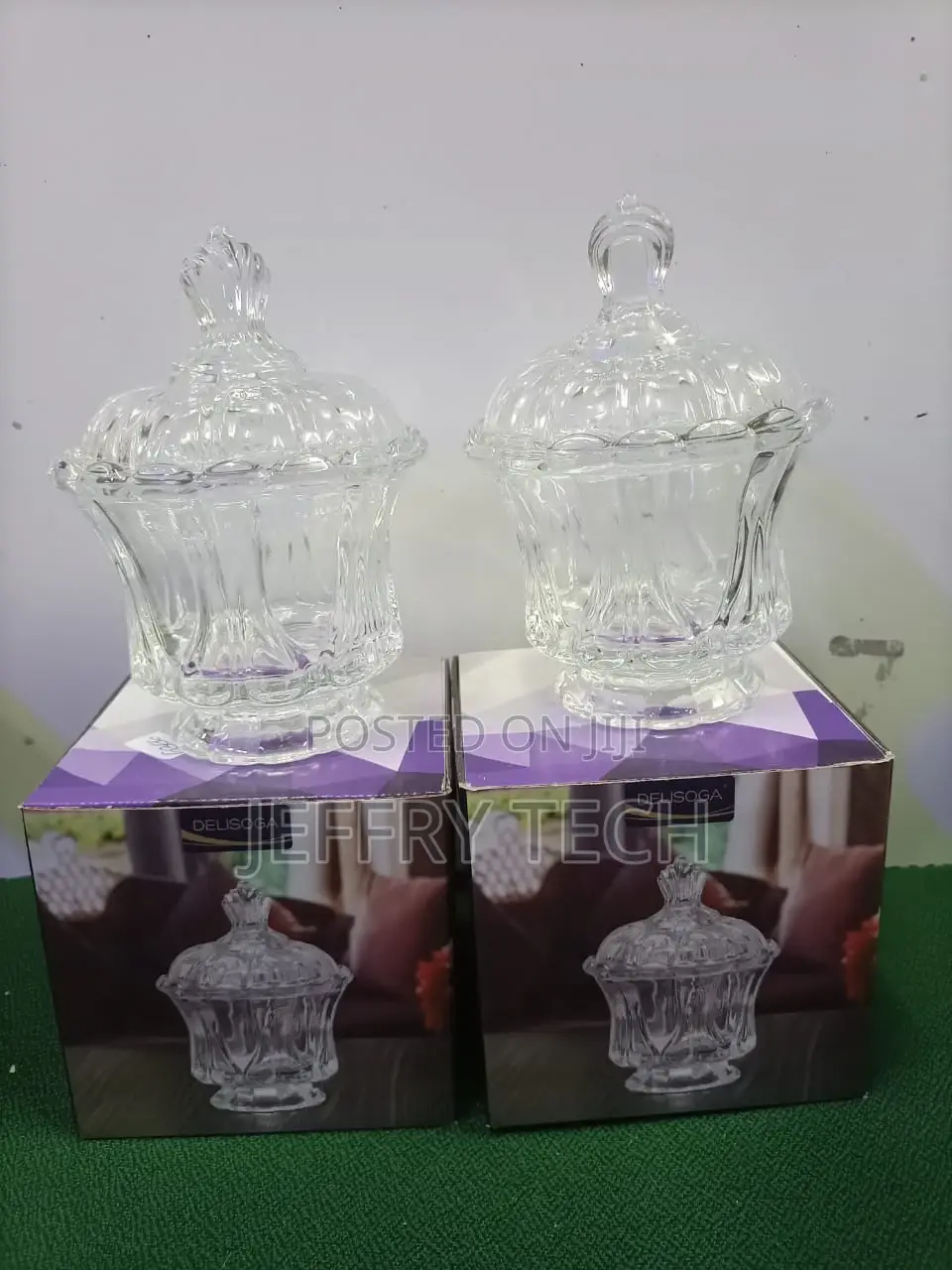 Crystal Clear Sugar Dish