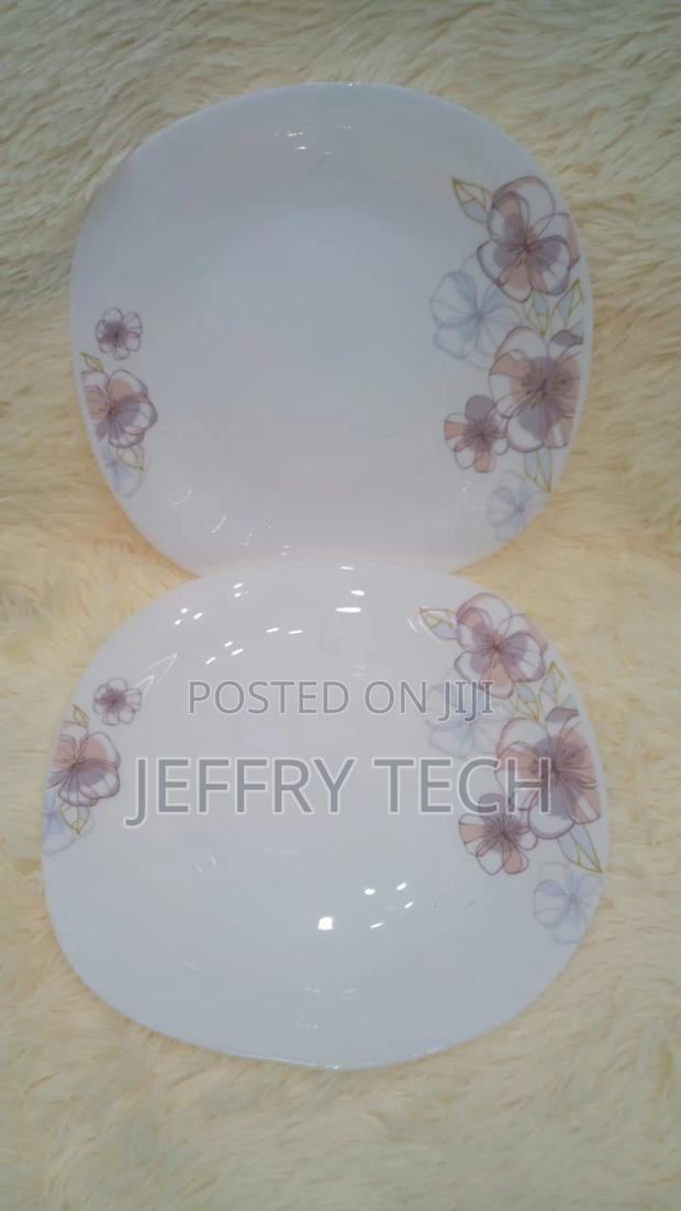 SQUARE DINNER PLATES Set Of 6 Pcs