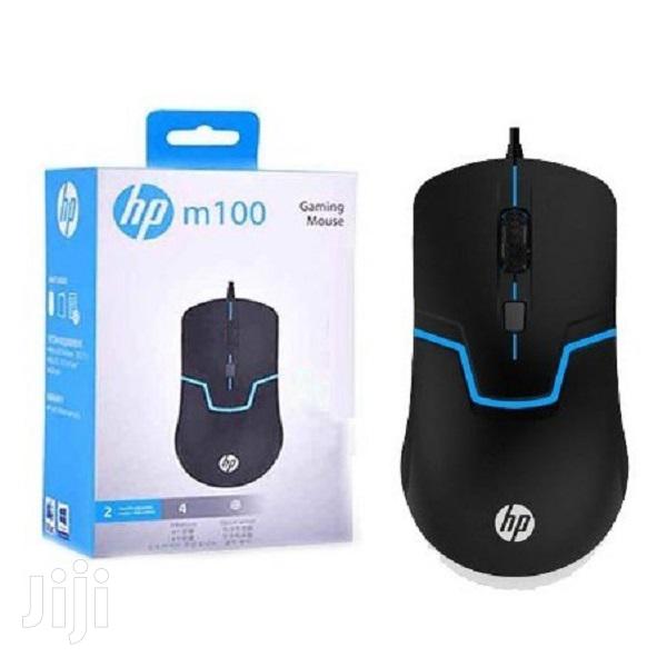 HP USB Gaming Mouse M100 Black - main view