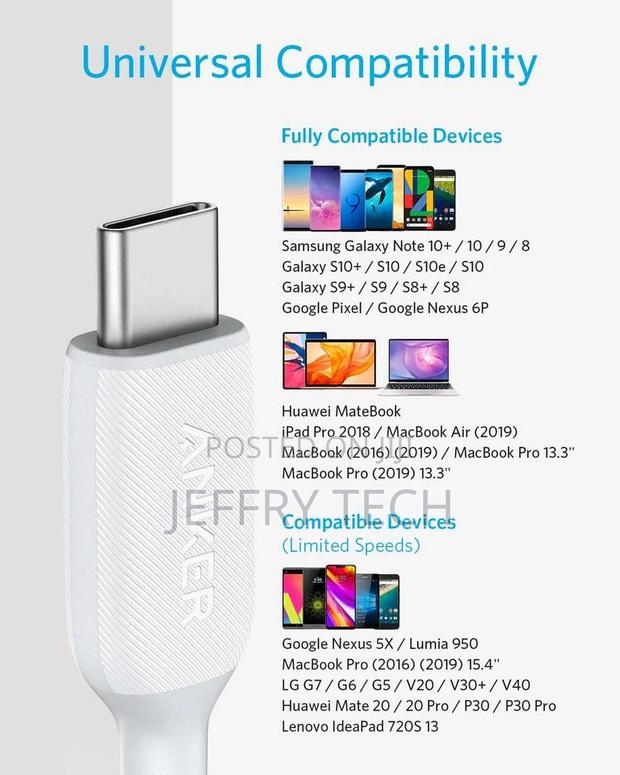 USB C To USB C Cable, Anker Powerline+ Iii USB C To USB C (6 - thumbnail 4