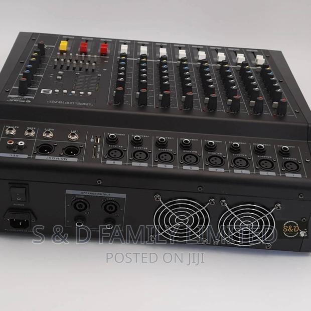 Omax 8 Channels Powered Mixer - thumbnail 2