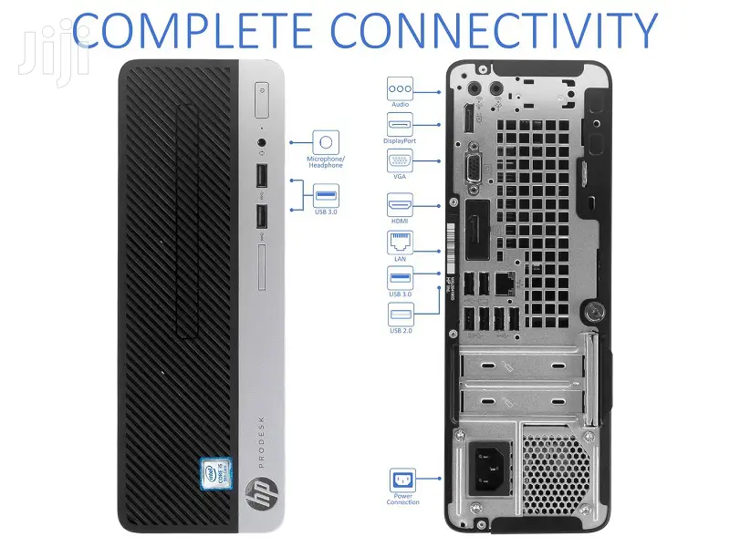 New Desktop Computer HP ProDesk 400 G4 8GB Intel Core i7 HDD 1T