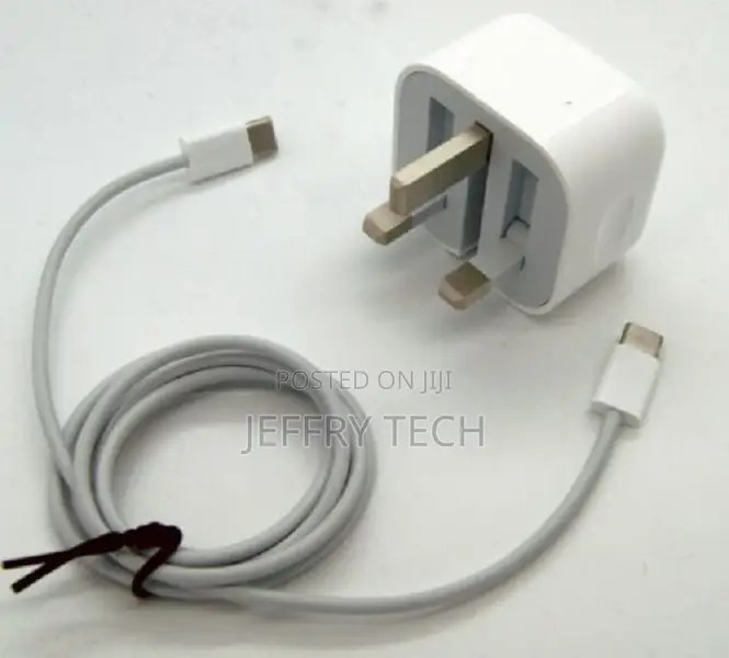 Official Apple 18W USB-C Power Adapter A1696 + USB-C to Ligh