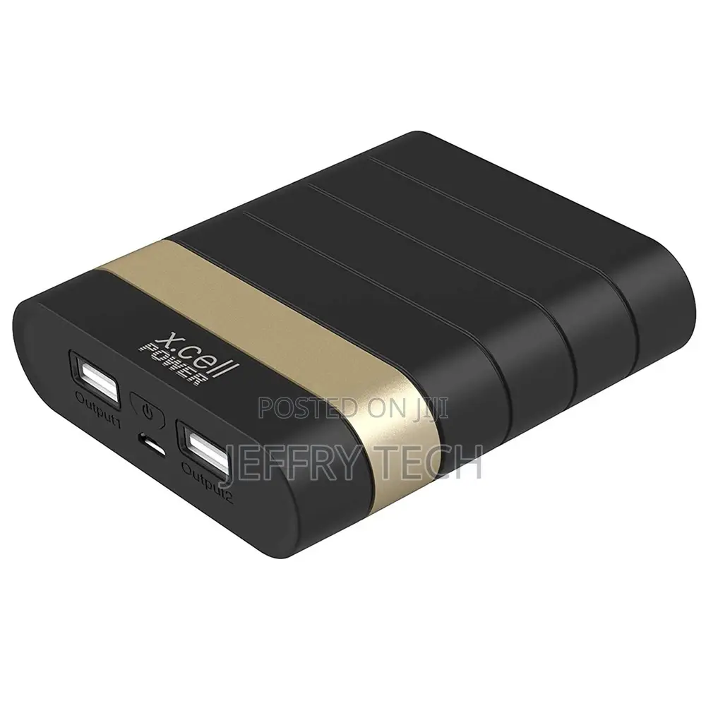 Xcell XL-PC-13100A 13000mah Power Charger, 2 USB Ports 2.1A