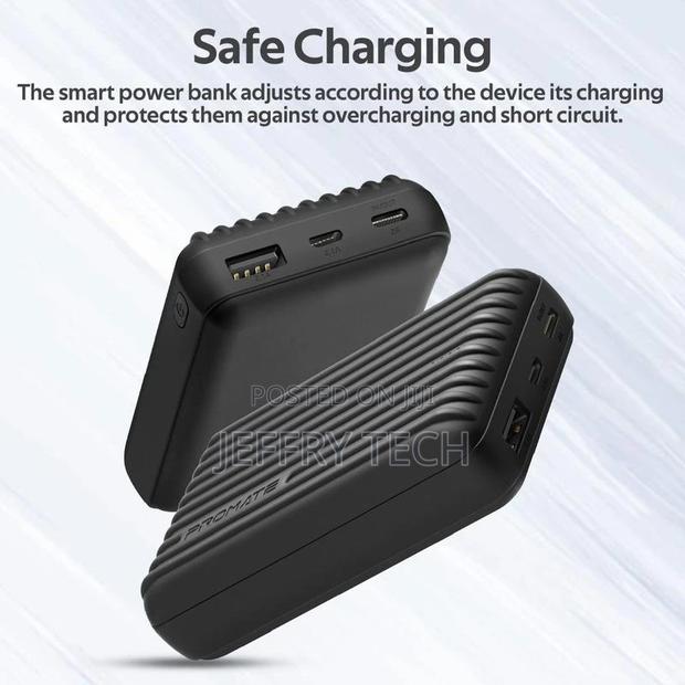 Promate 10000mah Ultra-Compact Rugged Power Bank With USB-C - thumbnail 5