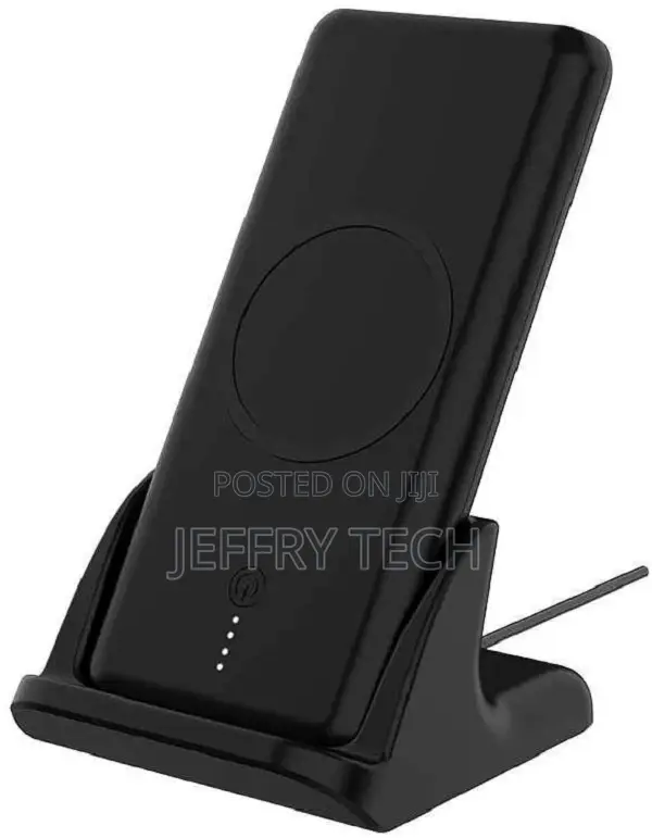 Powerology 2 in 1 Fast Wireless Power Bank 10000mah - Black