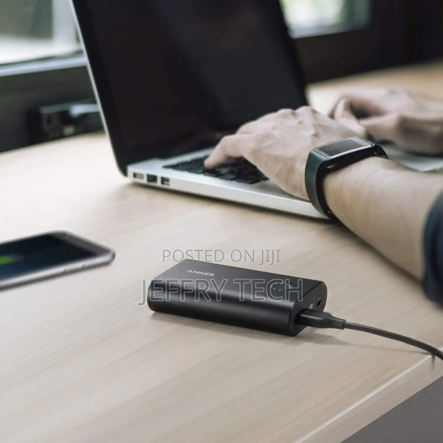 Anker Powercore+ 10050 Premium Aluminum Portable Charger Wit