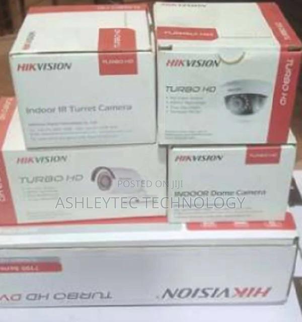 Four 4 Hikvision Complete CCTV Cameras System Package Sale