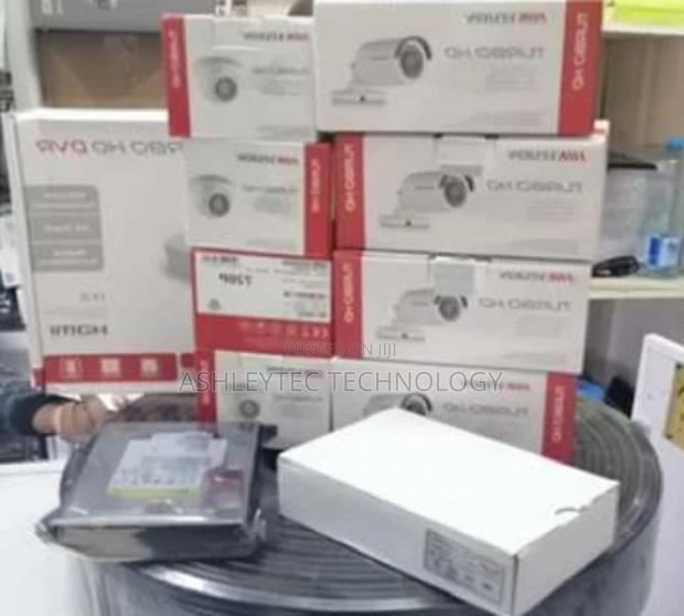 Four 4 Hikvision CCTV Cameras Installation - main view