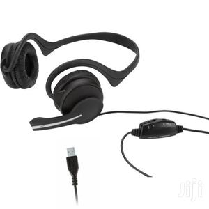 HP Stereo USB Headset Black - thumbnail 2
