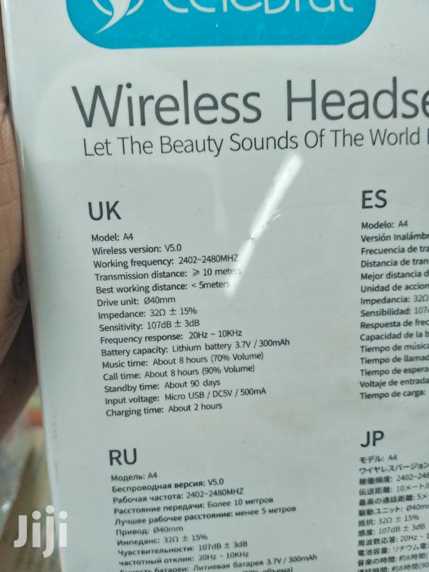 Celebrat A4 Wireless Headset. - thumbnail 2