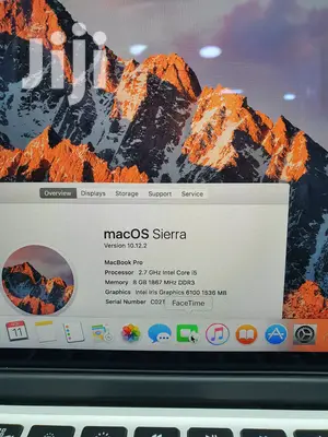 Laptop Apple MacBook Pro 8GB Intel Core I5 SSD 128GB