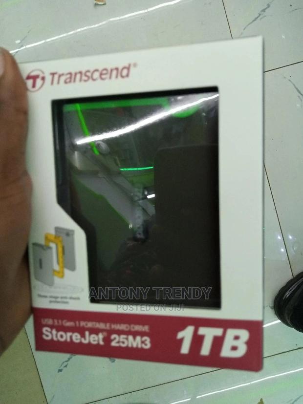Original Transcend Storejet External Harddisk-1tb(1000GB) - main view