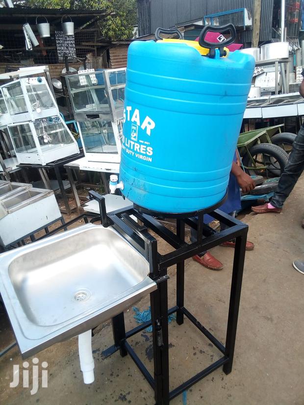 Hand Washing Stations With Pedal-Simple Type