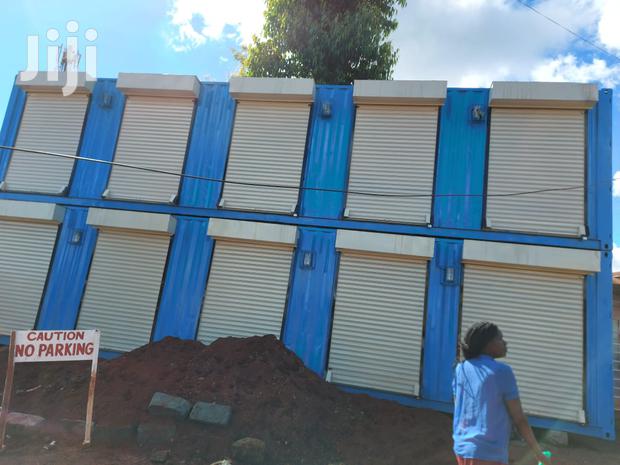 2x40ft Stack Containers At Kinoo - main view