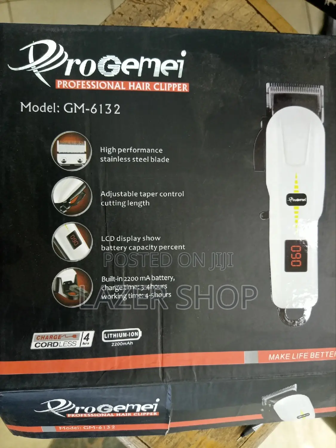 Rechargeable Shaver Gemei