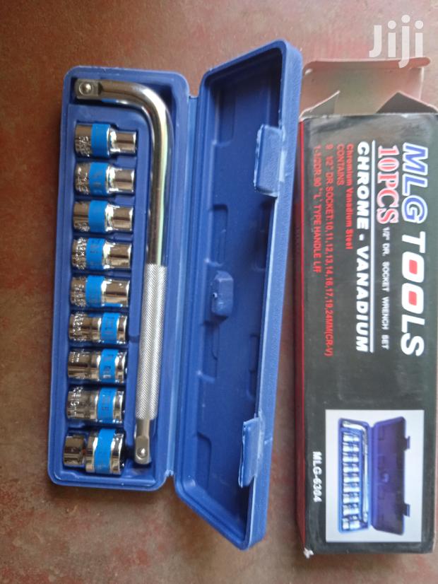 10pcs Chrome Vanadium Socket Wrench Spanner With Box Spanner - main view