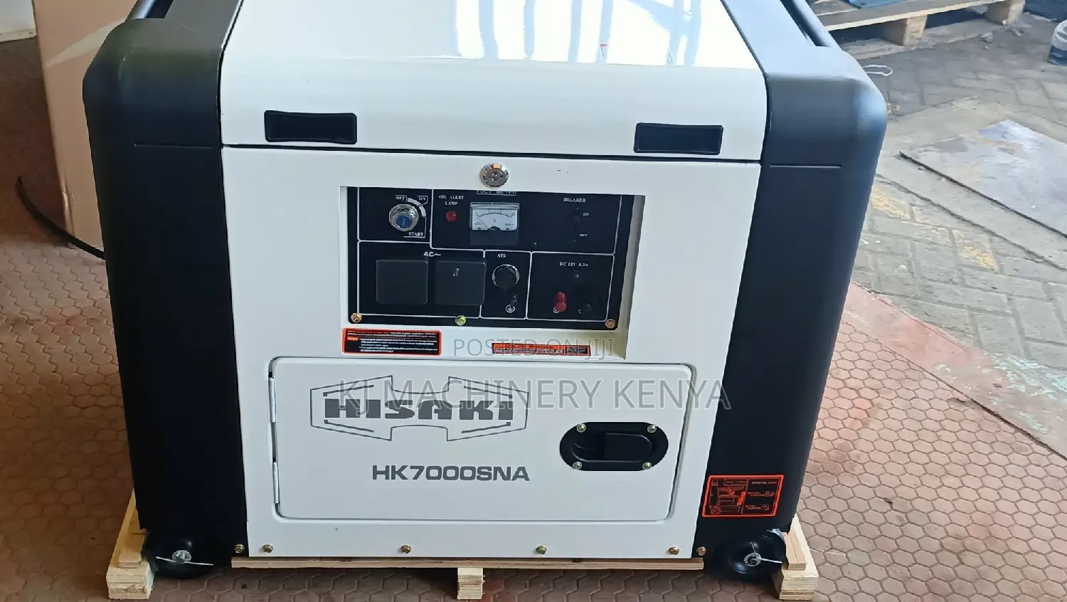 7kva Hisaki Silent Generator From Japan