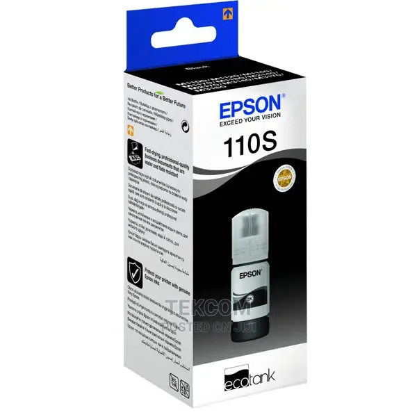 Epson 110S Ecotank Pigment Ink Bottle 40ml