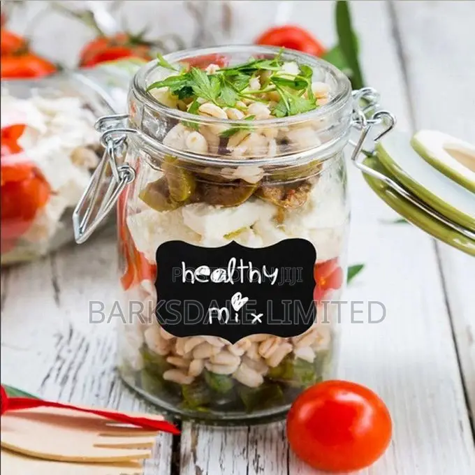 Container Blackboard Sticker Pantry Kitchen Jar Organizer