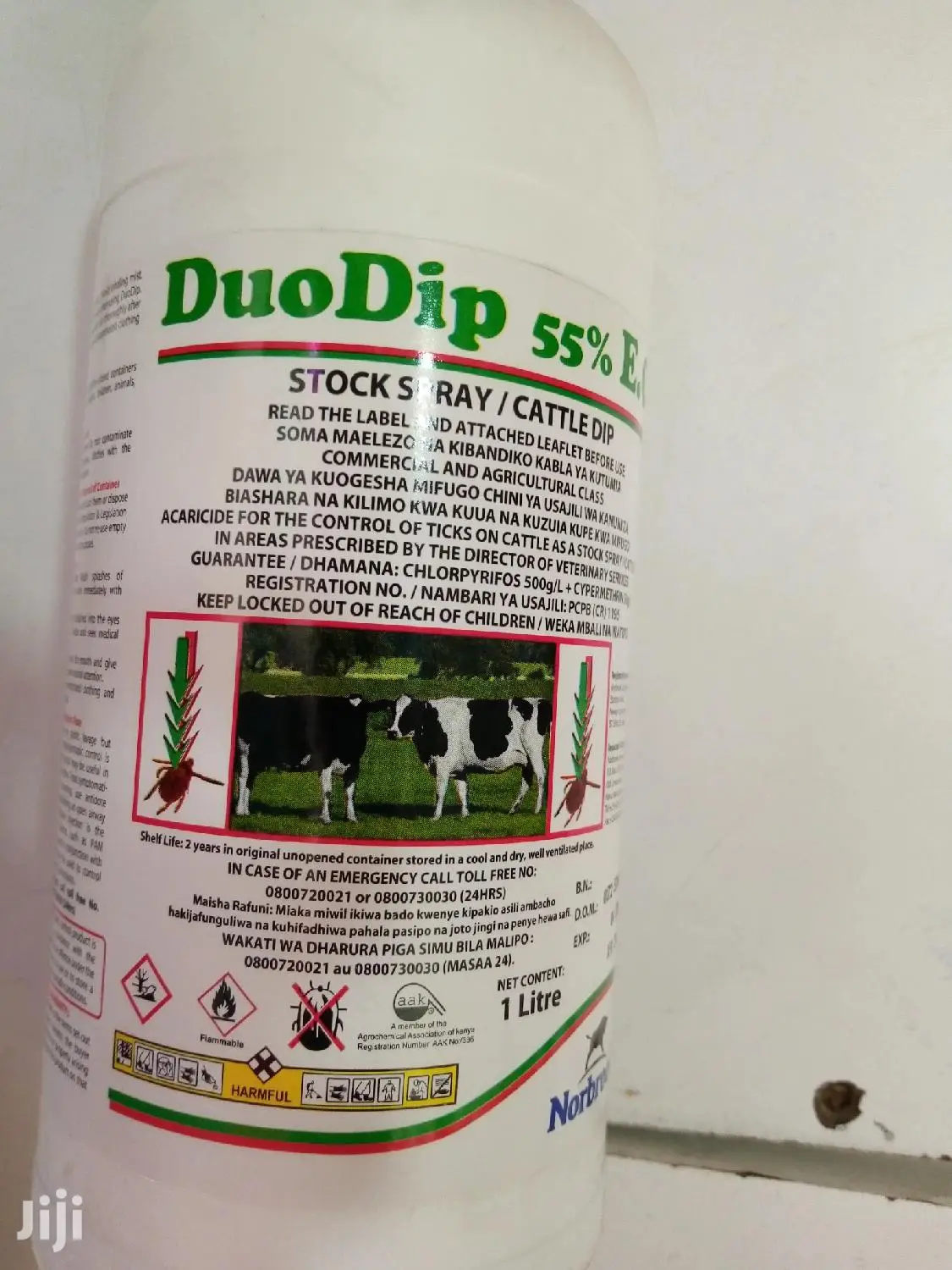 Duodip Acaricide 55% Ec 1litre