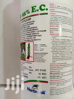 Duodip Acaricide 55% Ec 1litre