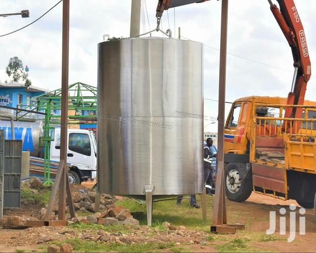 10,000l Stainless Steel Holding Tank