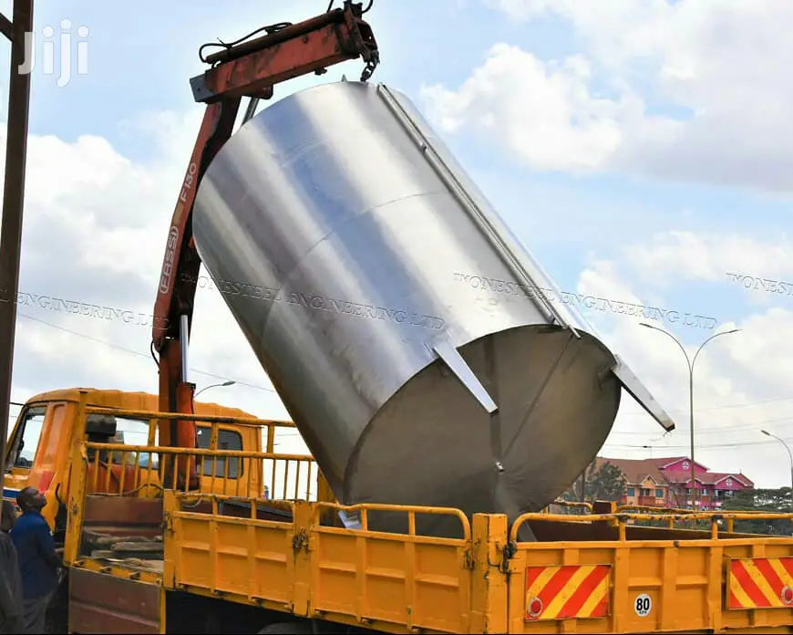 10,000l Stainless Steel Holding Tank