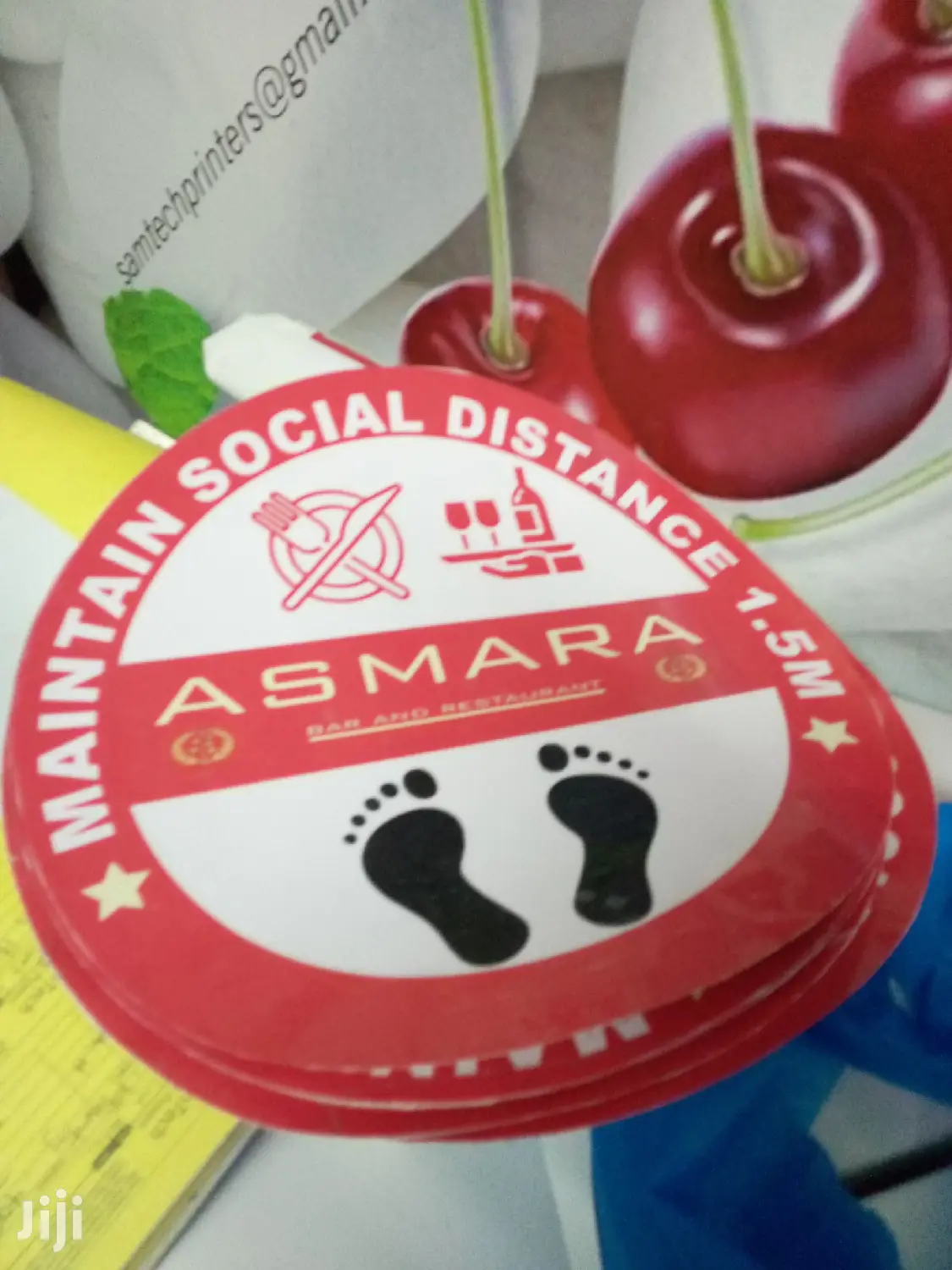 Bar Floor Sticker Printing