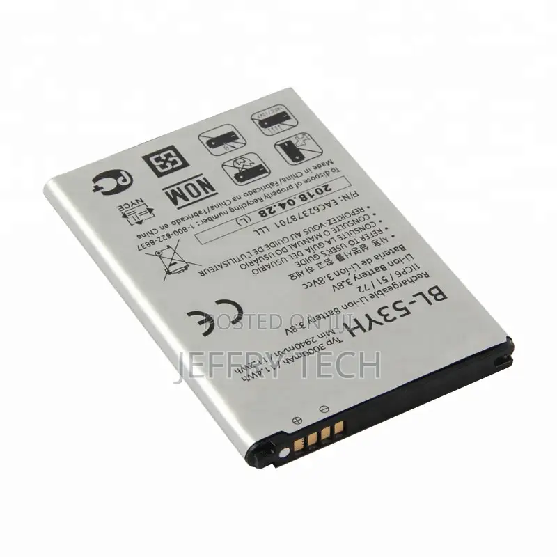 Mobile Phone Battery for LG G3 Bl-53yh Vs985 F400