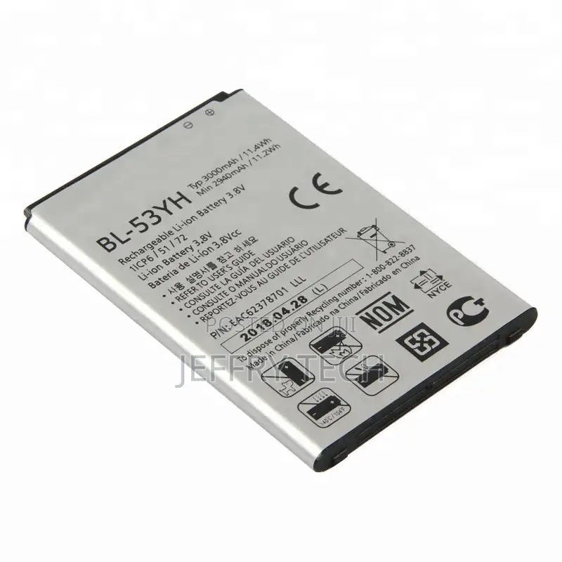 Mobile Phone Battery for LG G3 Bl-53yh Vs985 F400