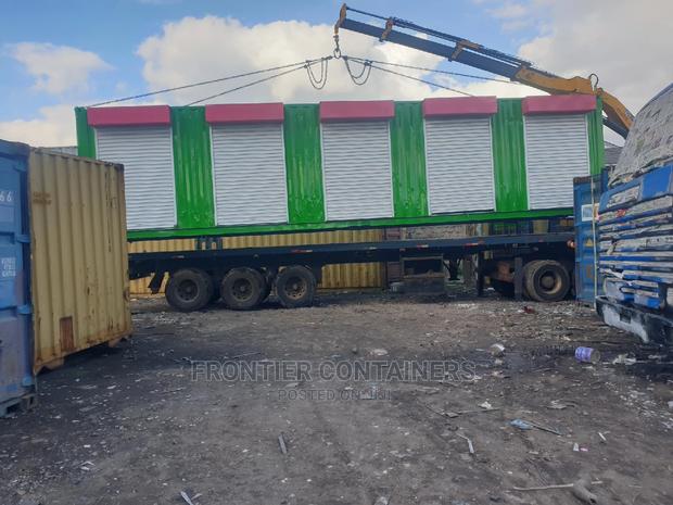20ft And 40ft Container Partitioned Into Shops/Stalls - thumbnail 4