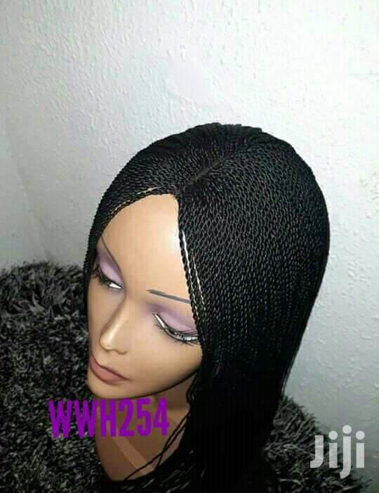 Human Hair Wig With Closure - main view