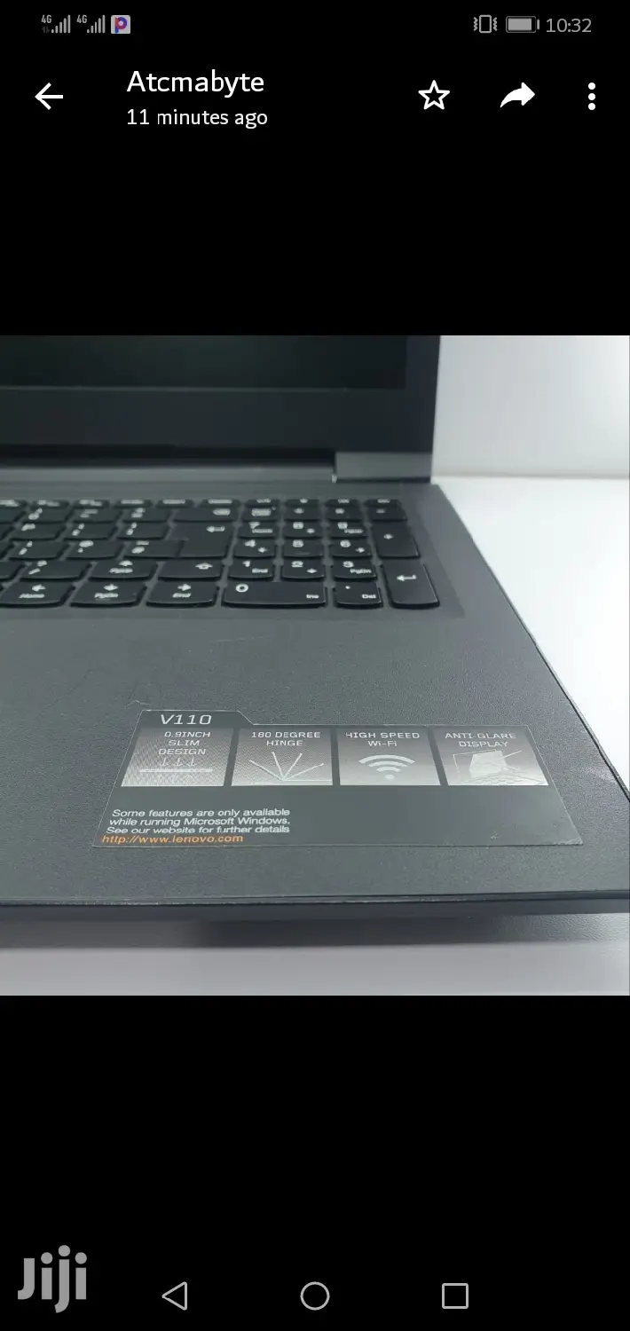 New Laptop Lenovo V110 4GB Intel Core I3 HDD 1T