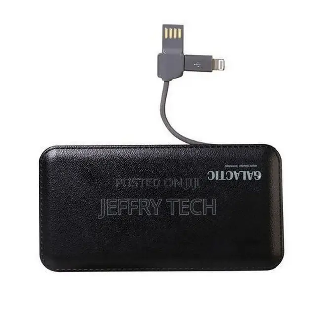 Portable Power Bank Slim Galactic 12000mah Executive Powerba