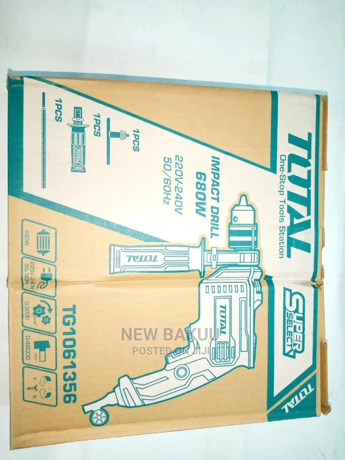 Total Impact Drill 680W