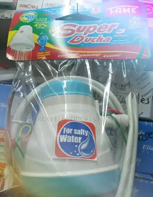 Salty Water Instant Shower