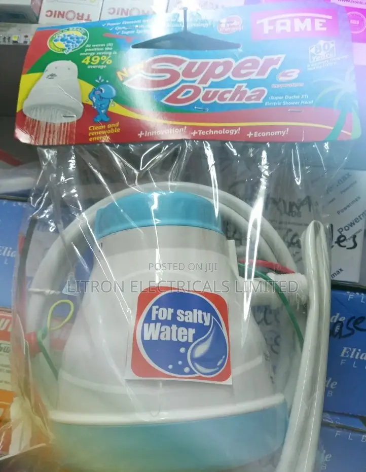 Salty Water Instant Shower