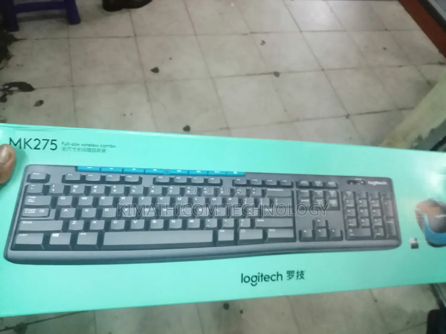 Mk275 Logitech Wireless Keyboard And Mouse Combo
